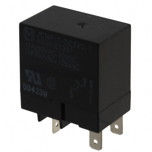 JC1AF-S-DC24V-F Panasonic Electric Works                                                                    RELAY GEN PURPOSE SPST 15A 24V