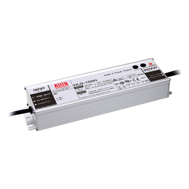 HLG-100H-24A Mean Well USA Inc.                                                                    LED DRVR CC/CV AC/DC 22-27V 4A