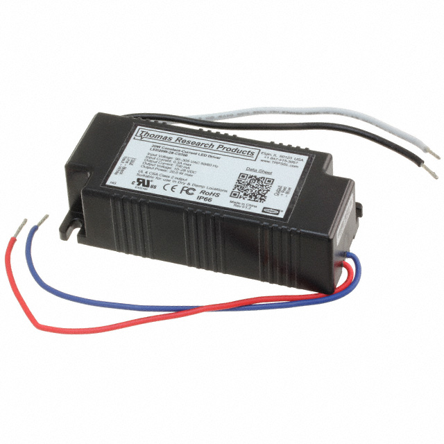 LED20W-28-C0700 Thomas Research Products                                                                    LED DRIVER CC AC/DC 10-28V 700MA