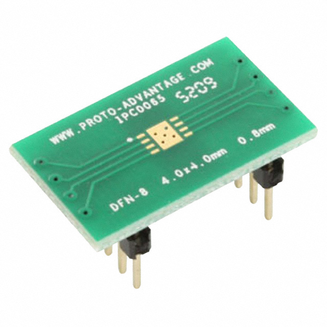 IPC0065 Chip Quik Inc.                                                                    DFN-8 TO DIP-12 SMT ADAPTER