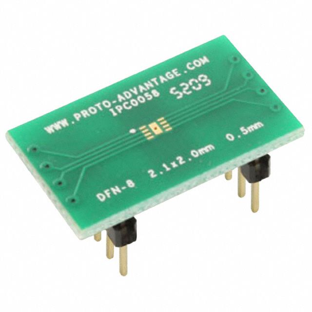 IPC0058 Chip Quik Inc.                                                                    DFN-8 TO DIP-12 SMT ADAPTER