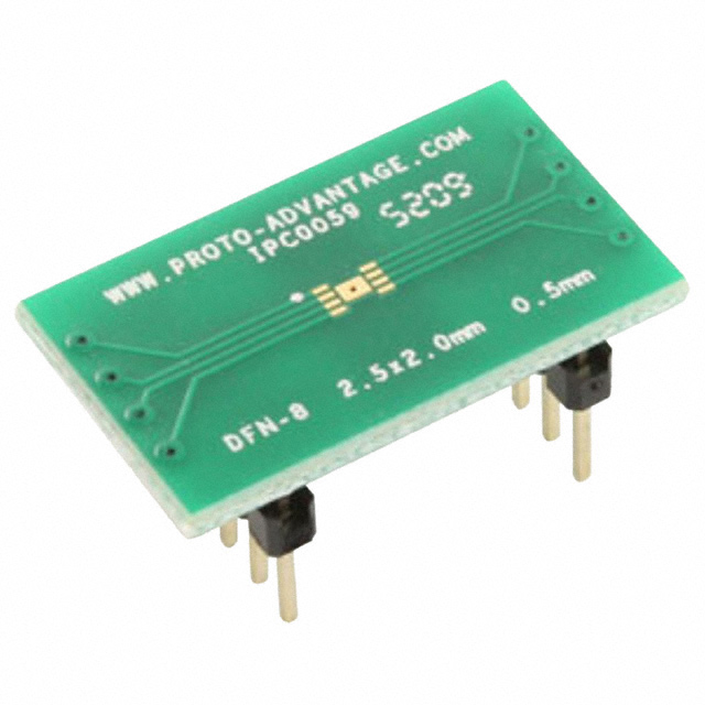 IPC0059 Chip Quik Inc.                                                                    DFN-8 TO DIP-12 SMT ADAPTER