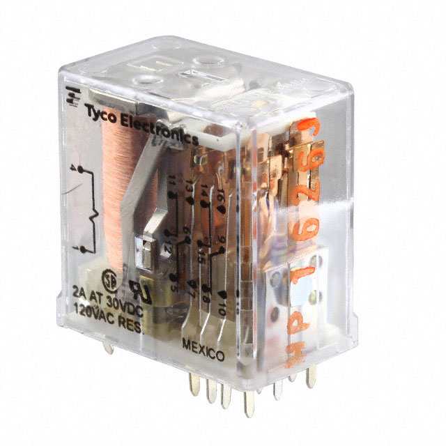 R10-R2W2-V700 TE Connectivity Potter & Brumfield Relays                                                                    RELAY GEN PURPOSE DPDT 7.5A 24V