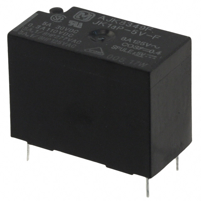 JK1AP-5V Panasonic Electric Works                                                                    RELAY GENERAL PURPOSE SPST 8A 5V