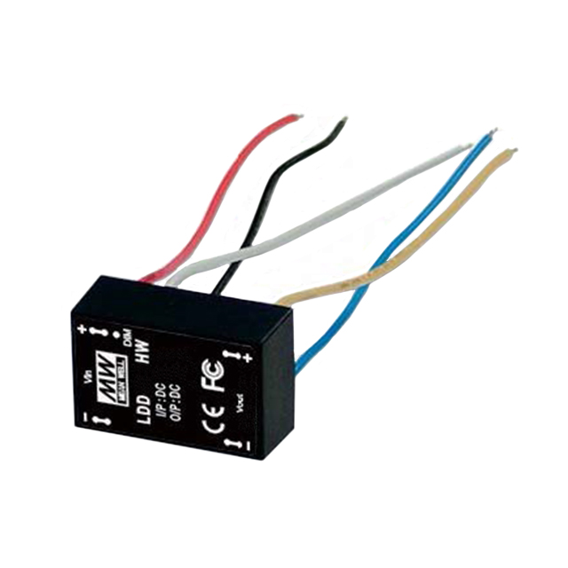 LDD-700HW Mean Well USA Inc.                                                                    LED DRIVER CC BUCK 2-52V 700MA