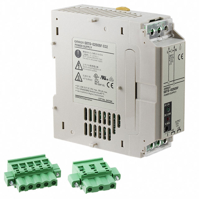 S8TS-02505F Omron Automation and Safety                                                                    AC/DC CONVERTER 5V 25W