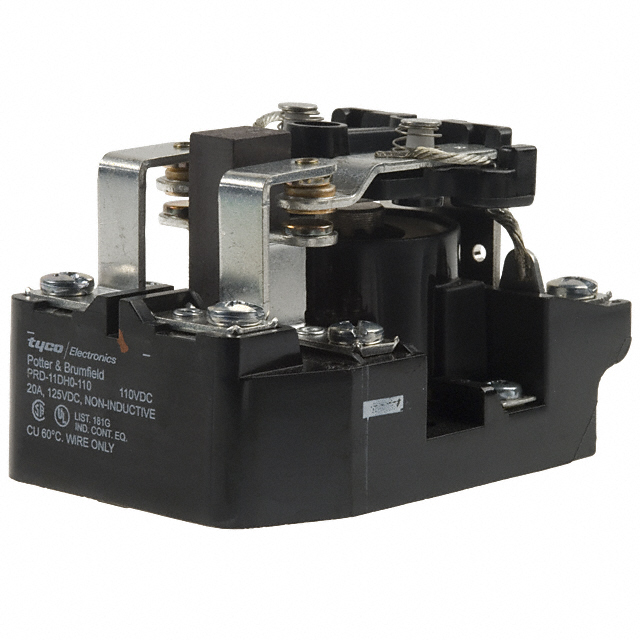 PRD-11DH0-110 TE Connectivity Potter & Brumfield Relays                                                                    RELAY GEN PURPOSE DPDT 20A 110V