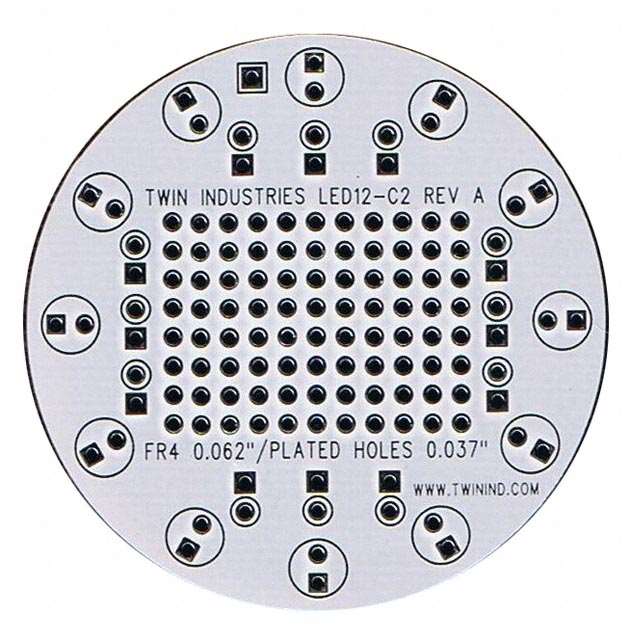 LED12-C2 Twin Industries                                                                    LED PROTOBOARD 12 LEDS 2