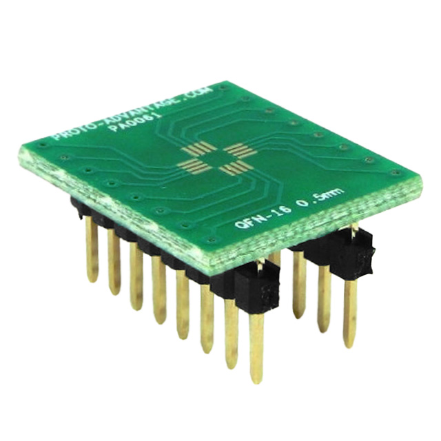 PA0061 Chip Quik Inc.                                                                    QFN-16 TO DIP-16 SMT ADAPTER