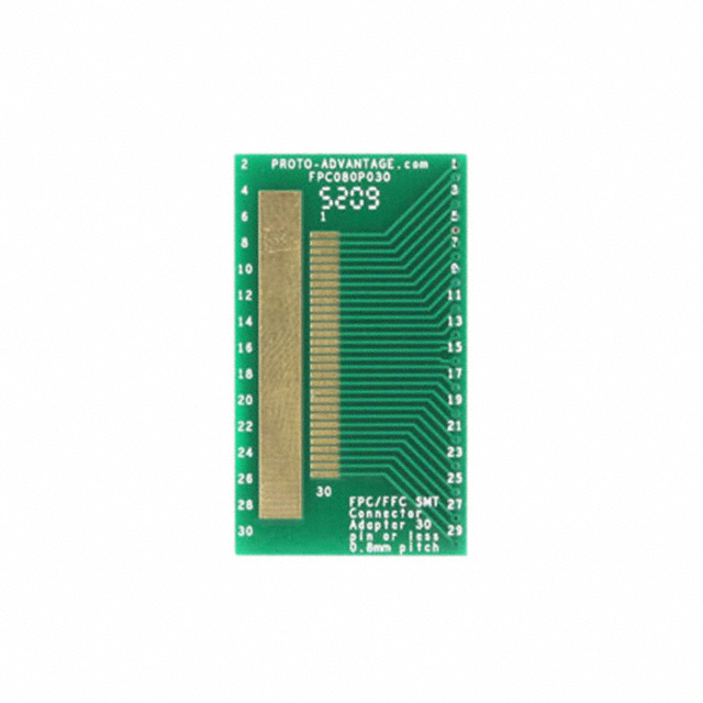 FPC080P030 Chip Quik Inc.                                                                    FPC/FFC SMT CONNECTOR 0.8 MM