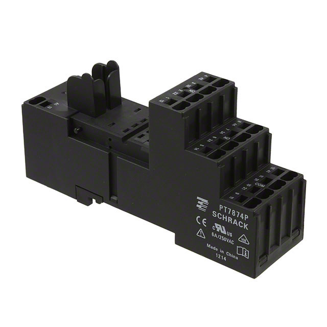 1860000-1 TE Connectivity Potter & Brumfield Relays                                                                    SOCKET RELAY 4P DIN SCREWLESS