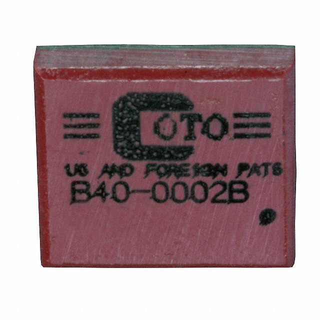 B40-0002B Coto Technology                                                                    RELAY RF 4PST 250MA 3.3V