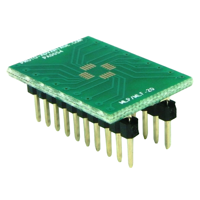 PA0054 Chip Quik Inc.                                                                    MLP/MLF-20 TO DIP-20 SMT ADAPTER