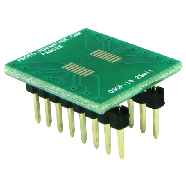 PA0028 Chip Quik Inc.                                                                    QSOP-16 TO DIP-16 SMT ADAPTER