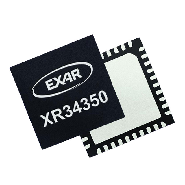 XR34350IL Exar Corporation                                                                    IC TXRX RS232/422/482 40-QFN