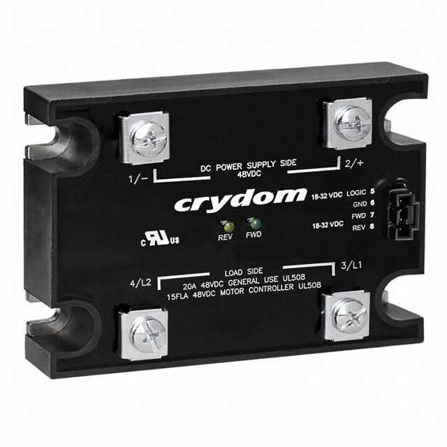 DP4R60D60 Sensata-Crydom                                                                    RELAY SSR CONTACTOR 60A 48V