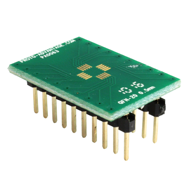 PA0063 Chip Quik Inc.                                                                    QFN-20 TO DIP-20 SMT ADAPTER