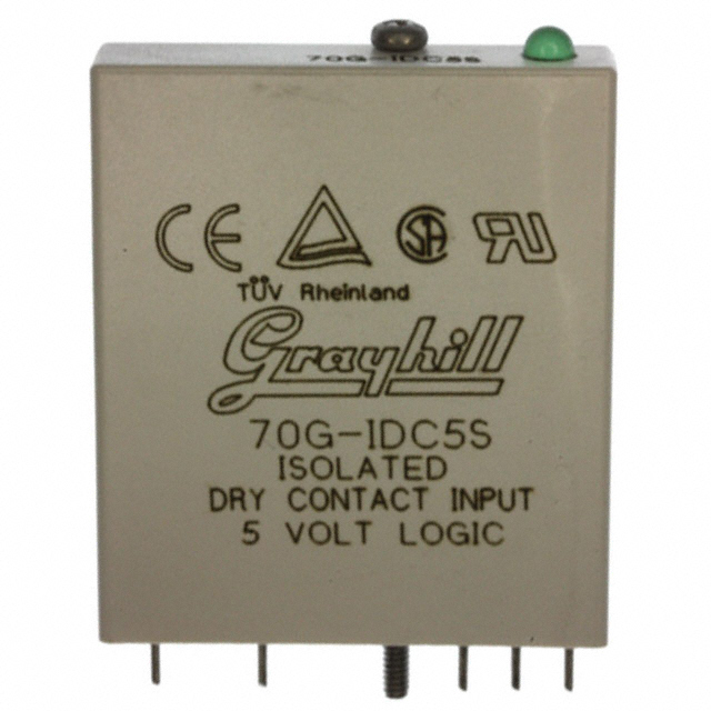 70G-IDC5S Grayhill Inc.                                                                    INPUT MODULE DRY CONT 5MA 5VDC