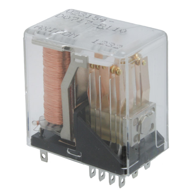 8-1393806-2 TE Connectivity Potter & Brumfield Relays                                                                    RELAY GEN PURPOSE DPST 5A 20V