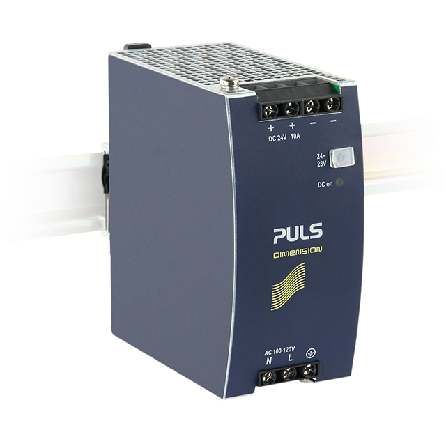 CS10.243 PULS, LP                                                                    DIN RAIL PWR SUPPLY 240W 24V 10A