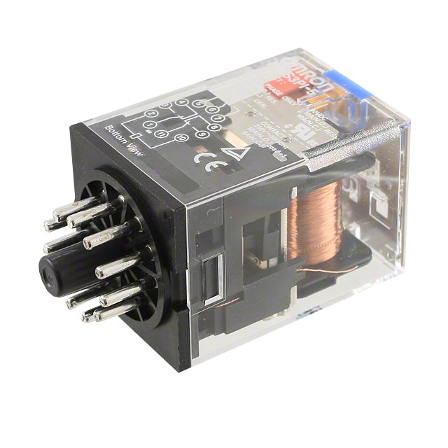 MKS3PI-5 AC240 Omron Automation and Safety                                                                    RELAY GEN PURPOSE 3PDT 10A 240V