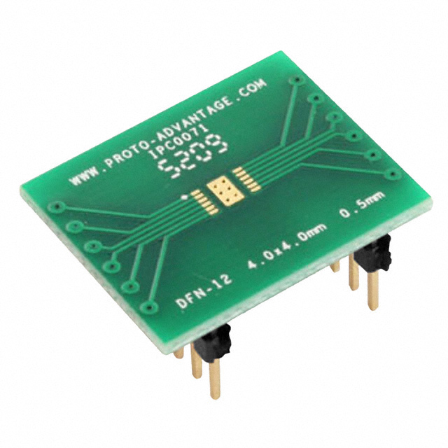 IPC0071 Chip Quik Inc.                                                                    DFN-12 TO DIP-16 SMT ADAPTER