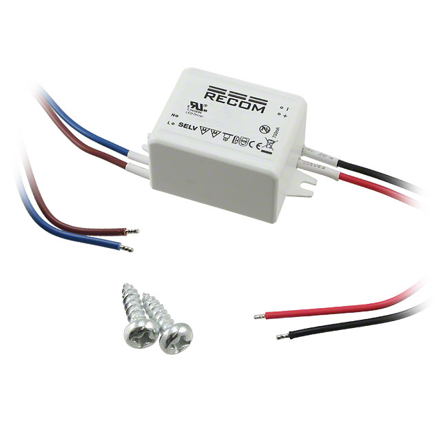 RACD03-700 Recom Power                                                                    LED DRVR CC/CV AC/DC 2.5-6V