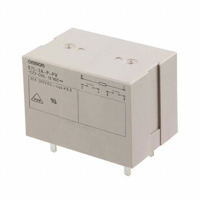 G7L-2A-P-PV-DC12 Omron Electronics Inc-EMC Div                                                                    RELAY GEN PURPOSE DPST 30A 12V