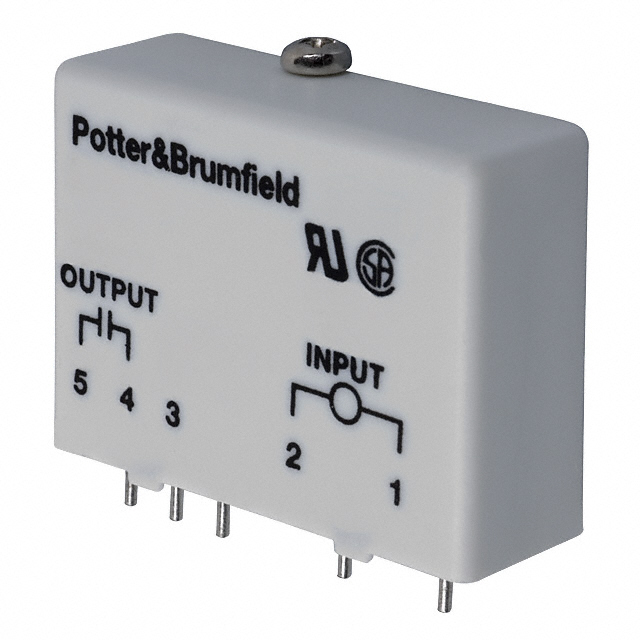 IDC-24 TE Connectivity Potter & Brumfield Relays                                                                    INPUT MODULE DC 34MA 24VDC