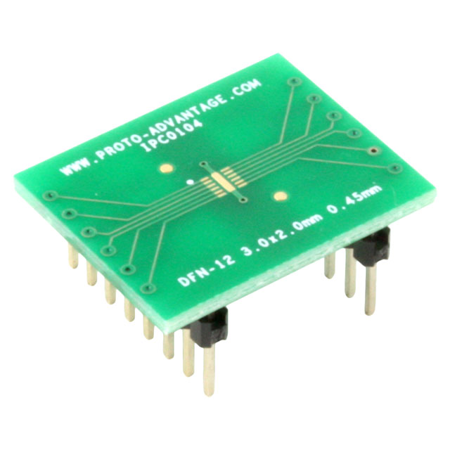 IPC0104 Chip Quik Inc.                                                                    DFN-12 TO DIP-16 SMT ADAPTER