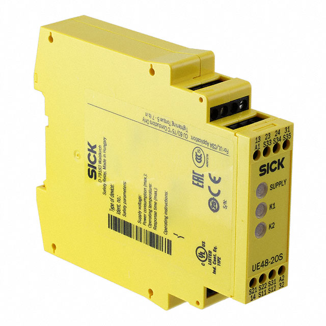 UE48-2OS2D2 SICK, Inc.                                                                    RELAY SAFETY 2NO 1NC INCLUSIVE