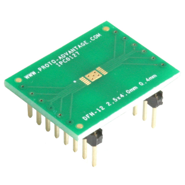 IPC0127 Chip Quik Inc.                                                                    DFN-12 TO DIP-16 SMT ADAPTER