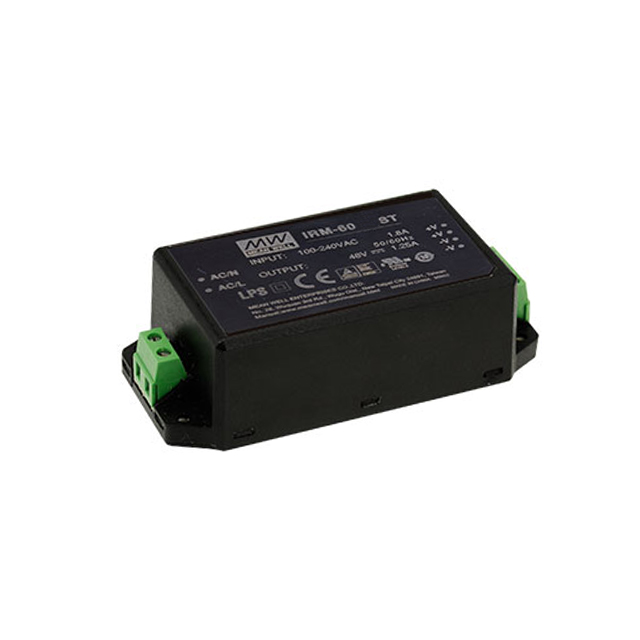 IRM-60-15ST Mean Well USA Inc.                                                                    AC/DC CONVERTER 15V 60W