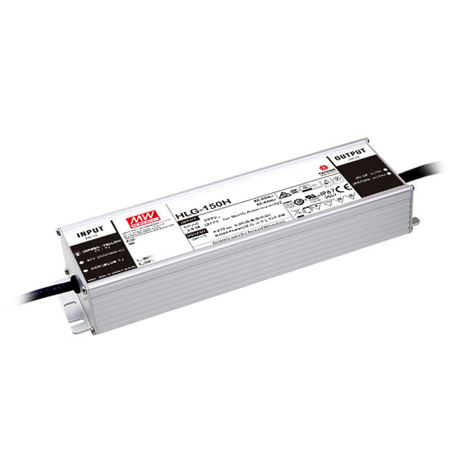 HLG-150H-30 Mean Well USA Inc.                                                                    LED DRVR CC/CV AC/DC 15-30V 5A