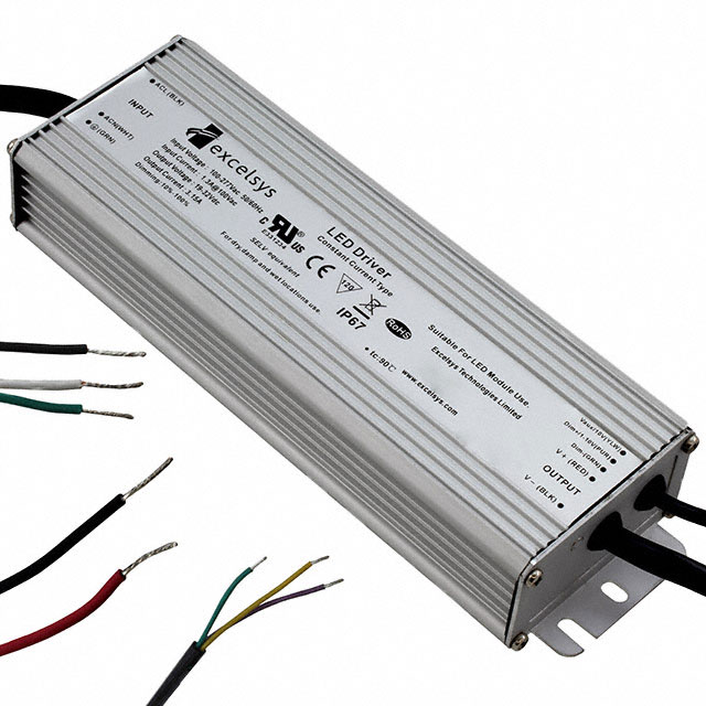 LXD100-0450SW Excelsys Technologies Ltd                                                                    LED DRIVER CC AC/DC 132-222V