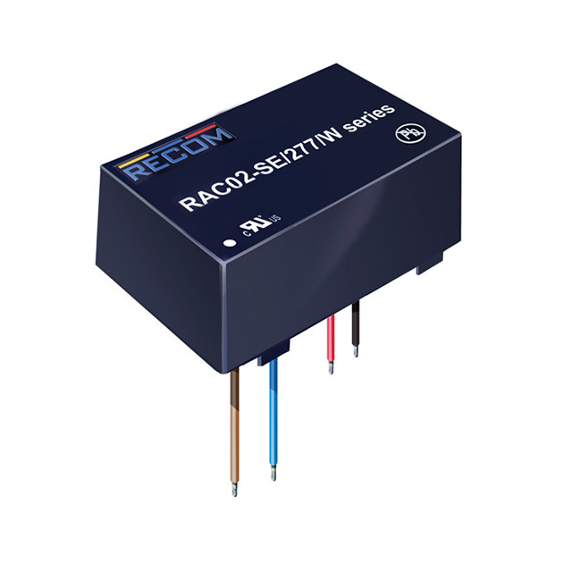 RAC02-24SE/277/W Recom Power                                                                    AC/DC CONVERTER 24V 2W