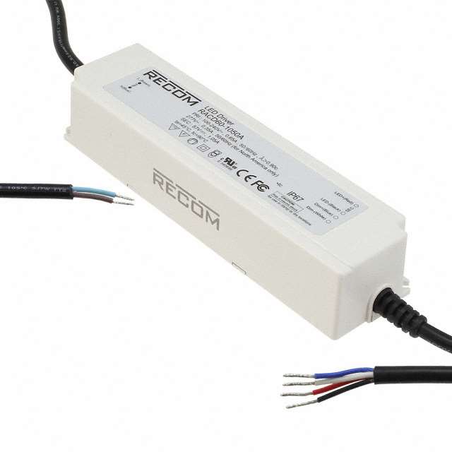 RACD60-1050A Recom Power                                                                    LED DRIVER CC AC/DC 38-54V 1.05A