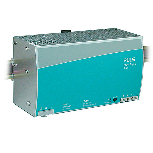 SL20.101 PULS, LP                                                                    DIN RAIL PWR SUPPLY 480W 24V 20A