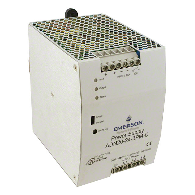 ADN20-24-3PM-C Artesyn Embedded Technologies                                                                    AC/DC CONVERTER 24V 480W