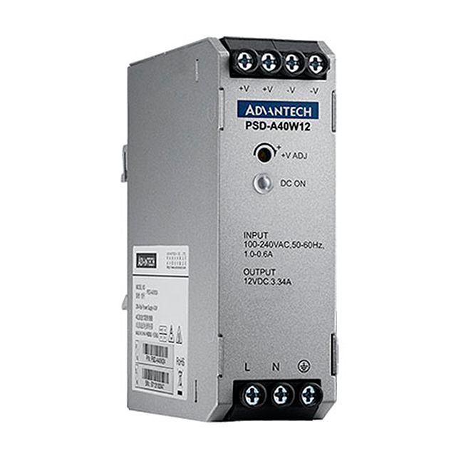 PSD-A40W12 Advantech Corp                                                                    AC/DC CONVERTER 12V 40W