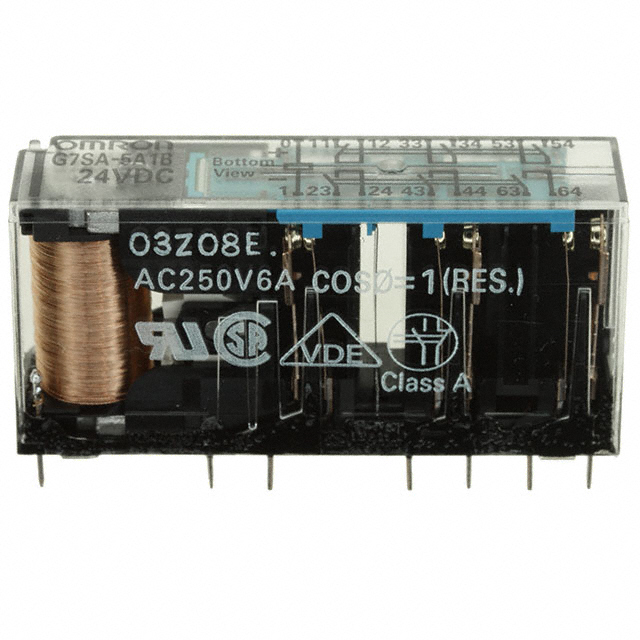 G7SA-5A1B-DC24 Omron Automation and Safety                                                                    RELAY SAFETY 6PST 6A 24V