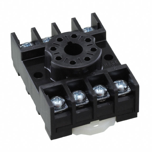 OT08PC Littelfuse Inc.                                                                    RELAY SOCKET DIN 8 PIN OCTAL