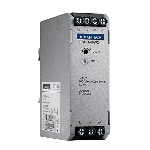 PSD-A40W24 Advantech Corp                                                                    AC/DC CONVERTER 24V 40W