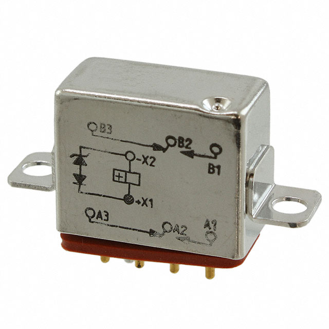 FCB-205-0224M TE Connectivity Aerospace, Defense and Marine                                                                    RELAY GEN PURPOSE DPDT 5A 28V