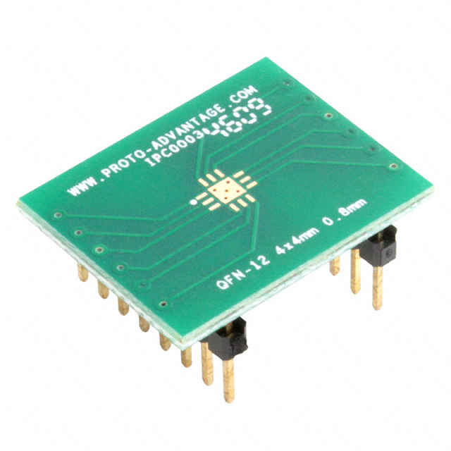 IPC0003 Chip Quik Inc.                                                                    QFN-12 TO DIP-16 SMT ADAPTER