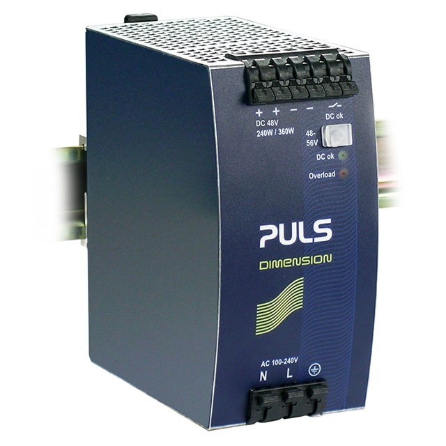 QS10.481-A1 PULS, LP                                                                    DIN RAIL PWR SUPPLY 240W 48V 5A