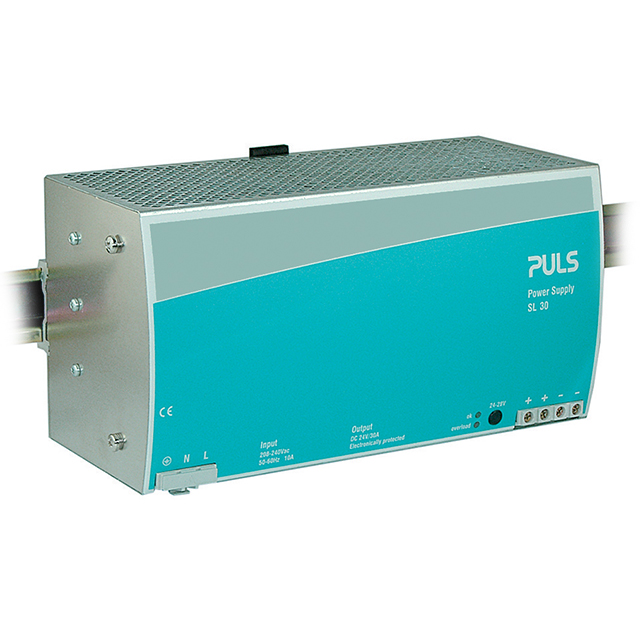 SL30.100 PULS, LP                                                                    DIN RAIL PWR SUPPLY 720W 24V 30A