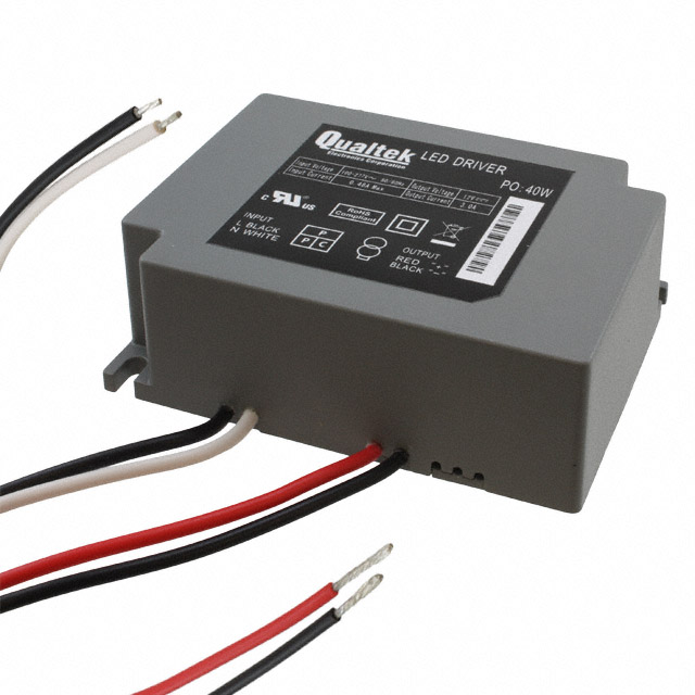 PLV-040S036 Qualtek                                                                    LED DRIVER CV AC/DC 36V 1.05A