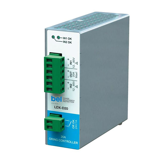 LDX-D20 Bel Power Solutions                                                                    CONTROL UNIT20A ACTIVE ORING CON