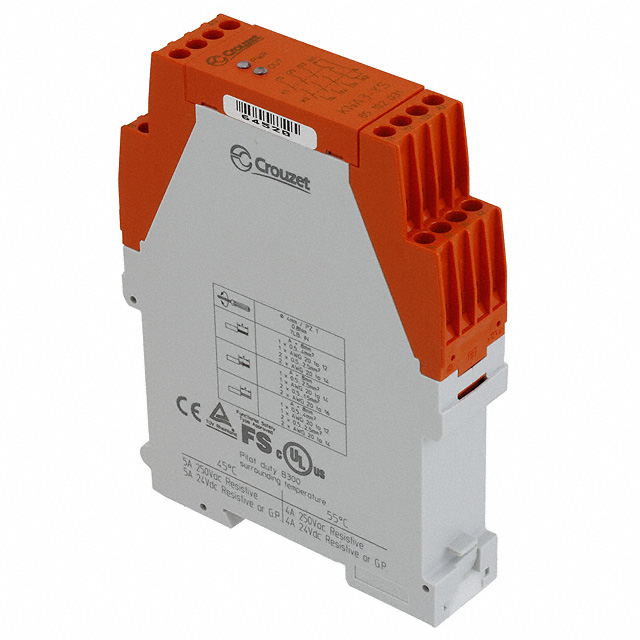 85102031 Crouzet                                                                    RELAY SAFETY 3PST 5A 24V